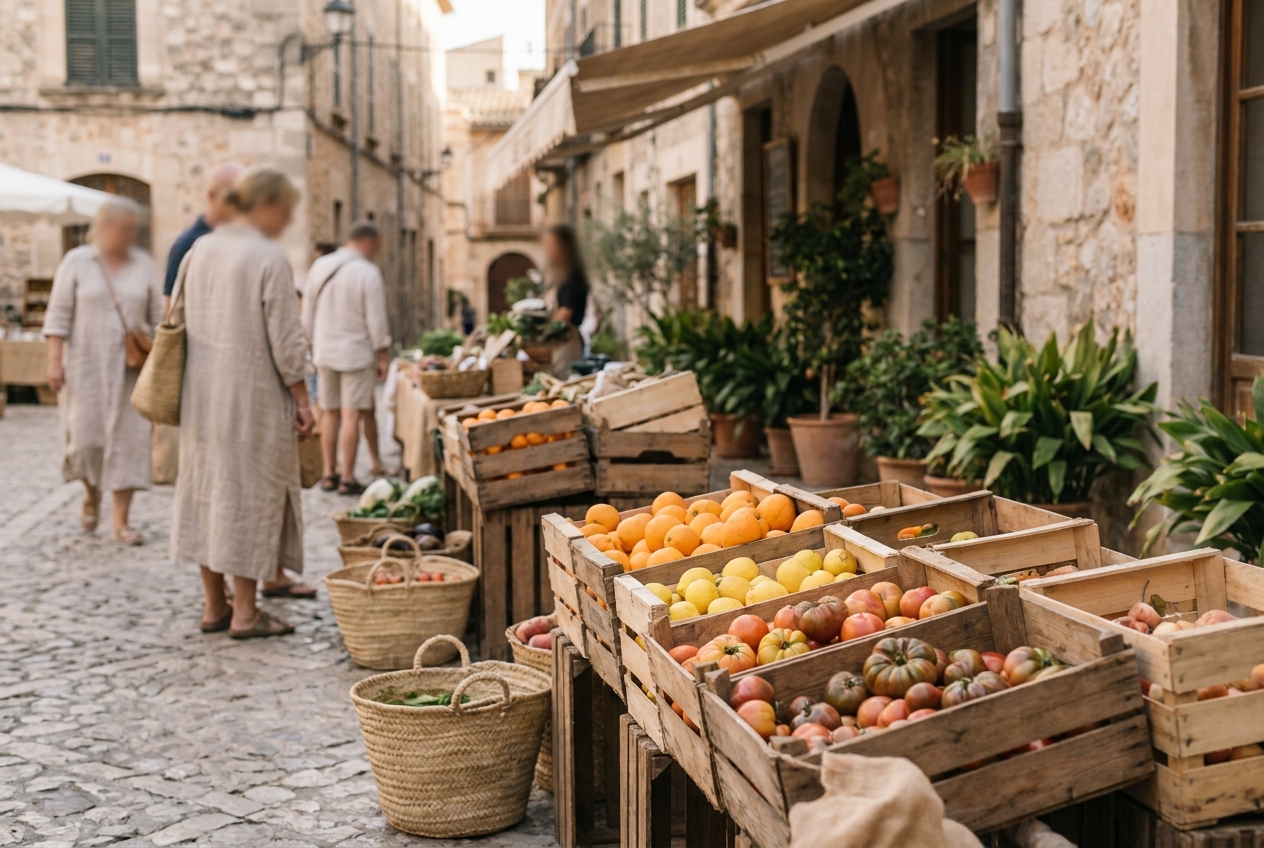 Balearics — morning market