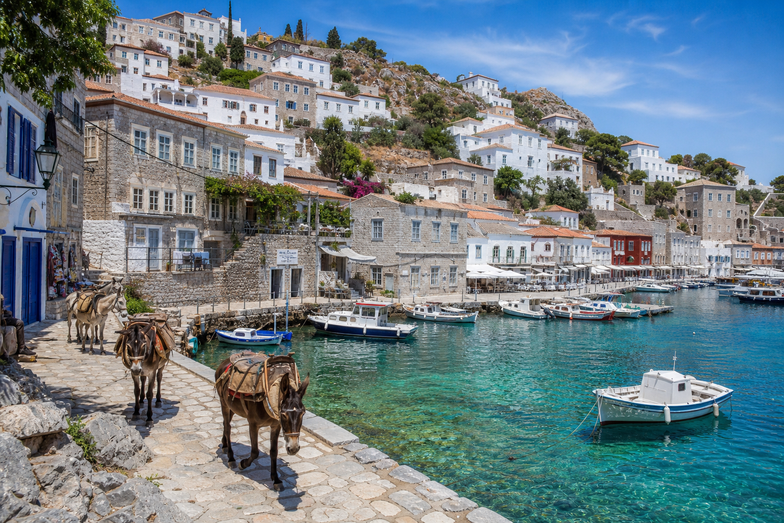 Hydra — sensory dispatch from Greece in summer