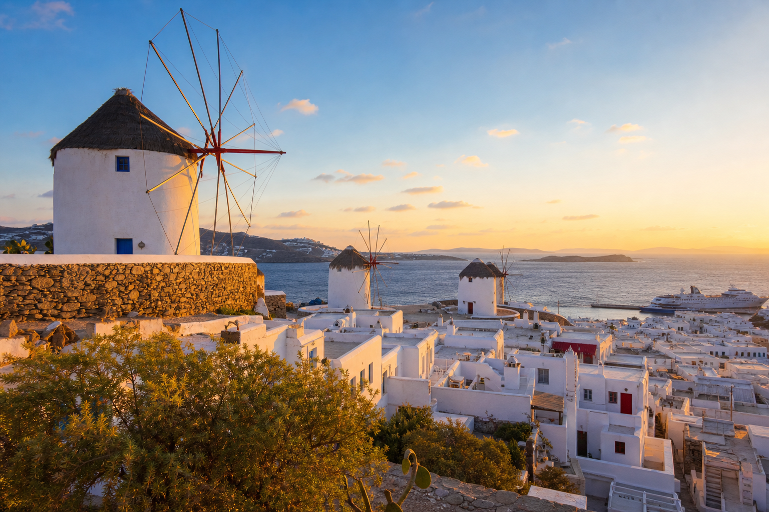 Mykonos — sensory dispatch from Greece in summer